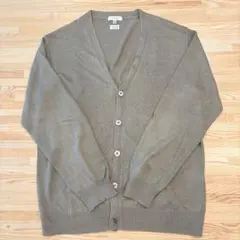 BEAUTY&YOUTH XL オリーブグリーン カーディガン