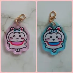 ちいかわ　もぐもぐ本舗　川越　犬張り子　チャーム　ちいかわハチワレ