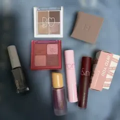 ロムアンド　hince bidol まとめ売り　アイシャドウ　リップ　laka