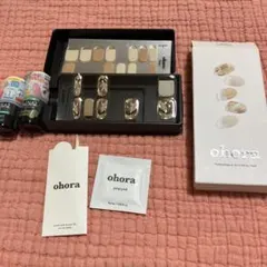 ohora ネイル　セミキュアジュエル　ジェルネイルセット