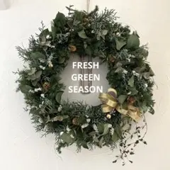 ＊大size！37cm＊Forest Xmasリース＊