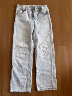 ZARA ストレートデニム ライトブルー 164cm