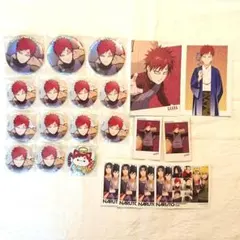 NARUTO　ベースヤード　我愛羅　缶バッジ　ニャルト