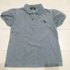 COMME CA ISMポロシャツ 120A グレー