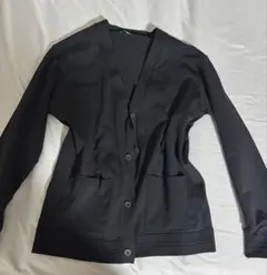 黒い長袖カーディガン 制服 Lサイズ