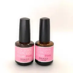 ディーネイルス ジェルルック トップコート クリアピンク D-UP