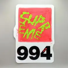 SUPREME PAINT STICKER