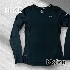 NIKE ナイキ ランニング 長袖 トップス Mサイズ ブラック スポーツ