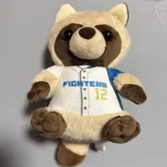 日本ハム　ファイターズ　ぬいぐるみくじ　たぬき　3等　矢澤のサムネイル