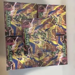포켓몬 カード ストームエメラルダ 5box シュリンク付き