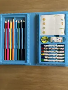 子ども用文具セット カラフル色鉛筆とクレヨン