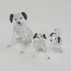 SWAROVSKI パピーダルメシアン 628947 クリスタル ガラス 置物 - メルカリ