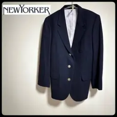 紺ジャケット ウール