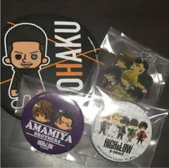 HIGH&IOW 缶バッチセット