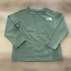 THE NORTH FACE 長袖カットソー グリーン　100cm