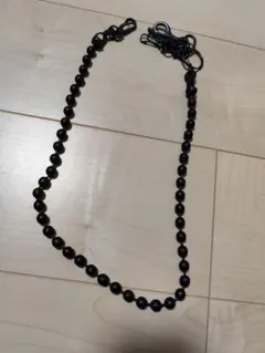 マットブラック ボールチェーン ウォレットチェーン