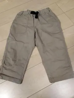 GU　7分丈パンツ ベージュ 140