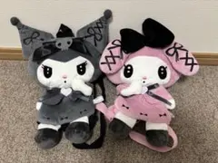 マイメロディ　クロミ　ぬいぐるみ　リュック