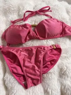 PLAYBOY ビキニ 水着 ピンク ストーン y2k 平成のサムネイル
