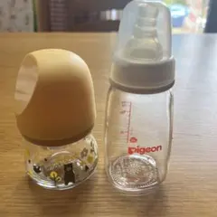 Pigeon 哺乳瓶 動物柄 他　2本SET