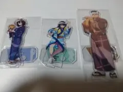 鬼滅の刃　阿波おどり　アクリルスタンド　時透無一郎　伊黒小芭内　悲鳴嶼行冥