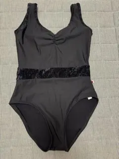 stina スティナ バレエレオタード 花柄 シースルー ブラック S - メルカリ