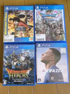 PS4 ソフト 4本セット まとめ売り - メルカリ