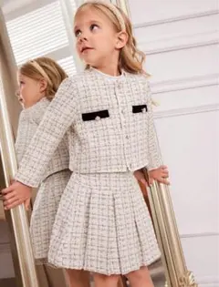 ジャケット　スカート　セットアップ　キッズ