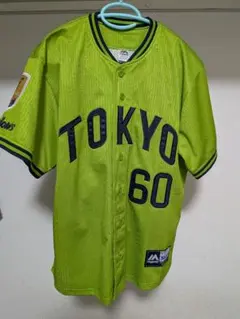 【新品】ヤクルトスワローズ　奥川恭信投手　2021年　優勝ワッペン付ユニフォーム 2025年最新】ヤクルトスワローズ ユニフォーム 優勝の人気