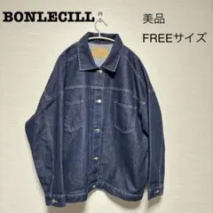 【美品】BONLECILL レディース デニムジャケット FREEサイズ
