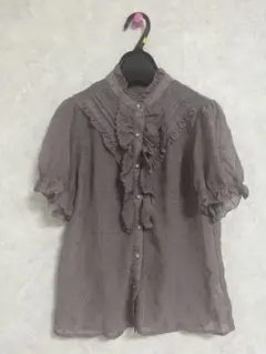 【完売品】【axes femme】ブラウス 淡いパープル
