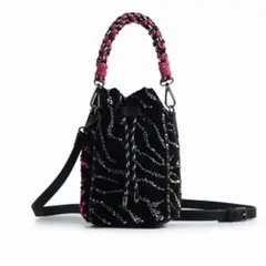 Desigual（デシグアル）スパンコール付きミニバッグ