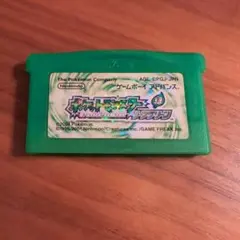 ポケットモンスターリーフグリーン　箱付き　ゲームボーイアドバンス用pokemon