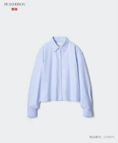 ユニクロ JW ANDERSON オックスフォードシャツ ストライプ