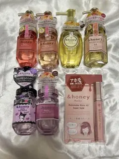 アンドハニー 6本セット ヘアスティック付き