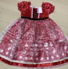 Disney ミニーちゃん ドレス 120cm コスチューム