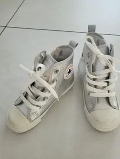 コンバース オールスター シルバー ハイカット