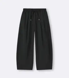 【新品未使用】GU バレルアンクルパンツ ブラック S