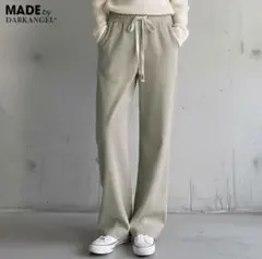 コーデュロイワイドパンツ　ベージュ