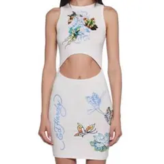 Ed hardy butterfly dress Y2K ギャルのサムネイル