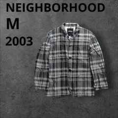 NEIGHBORHOOD　2003　チェック柄カバーオール　日本製のサムネイル