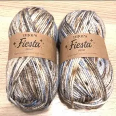 36 ドロップス DROPS Fiesta ソックヤーン 並太 8ply ウール