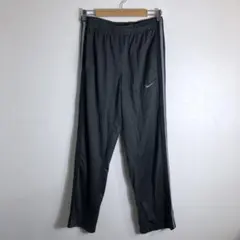 【月末在庫処分】NIKE トラックパンツ チャコール サイドライン 刺繍 S