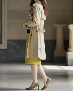 バーバリー ブルーレーベル　トレンチコート　極美品　40