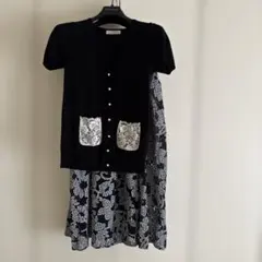 新品★ZARA★チェックフラワースカートSセットアップのサムネイル
