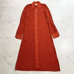 Salvatore Ferragamo リブニットワンピース フロントボタン Sのサムネイル