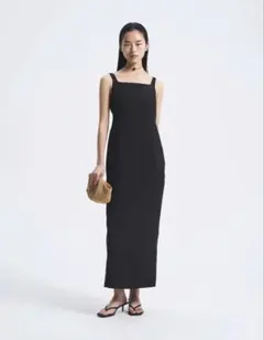 新品未使用】Venica Square neck pencil dress - メルカリ
