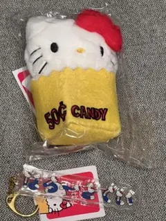 HELLO KITTY 展 ぬいぐるみ キーホルダー セット サンリオ