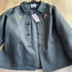 softcheese チャイナジャケット　170cm 大人　ブラック