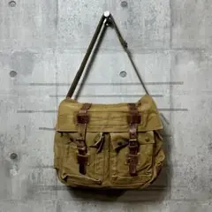 BACK NUMBER コロニアル メッセンジャーバッグ ビンテージ ミリタリー